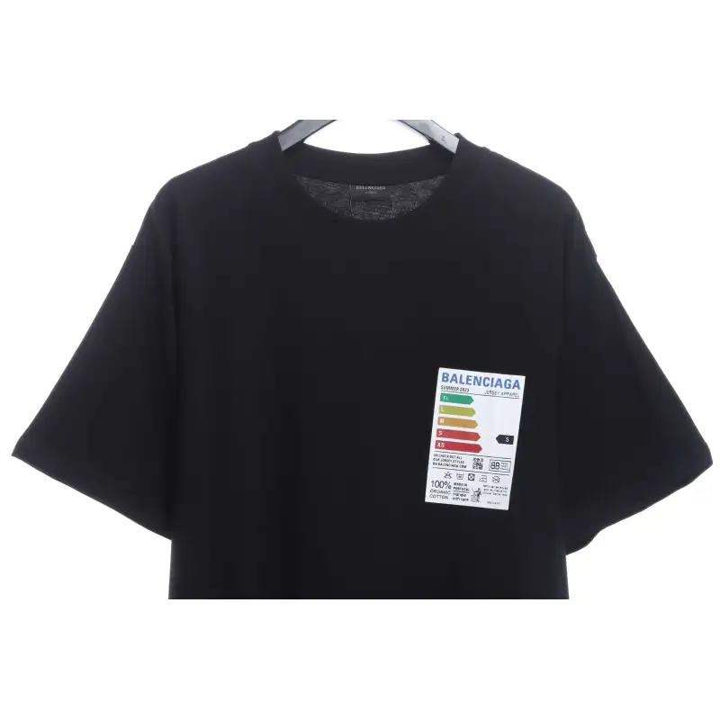 Balenciaga Refrigerator Energy Sticker Short Sleeve