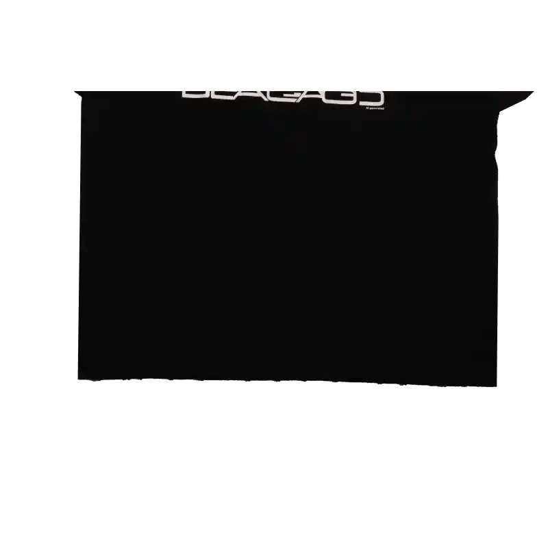 Balenciaga Reverse Stitching Oversized Short Sleeves Black