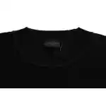 Balenciaga Reverse Stitching Oversized Short Sleeves Black