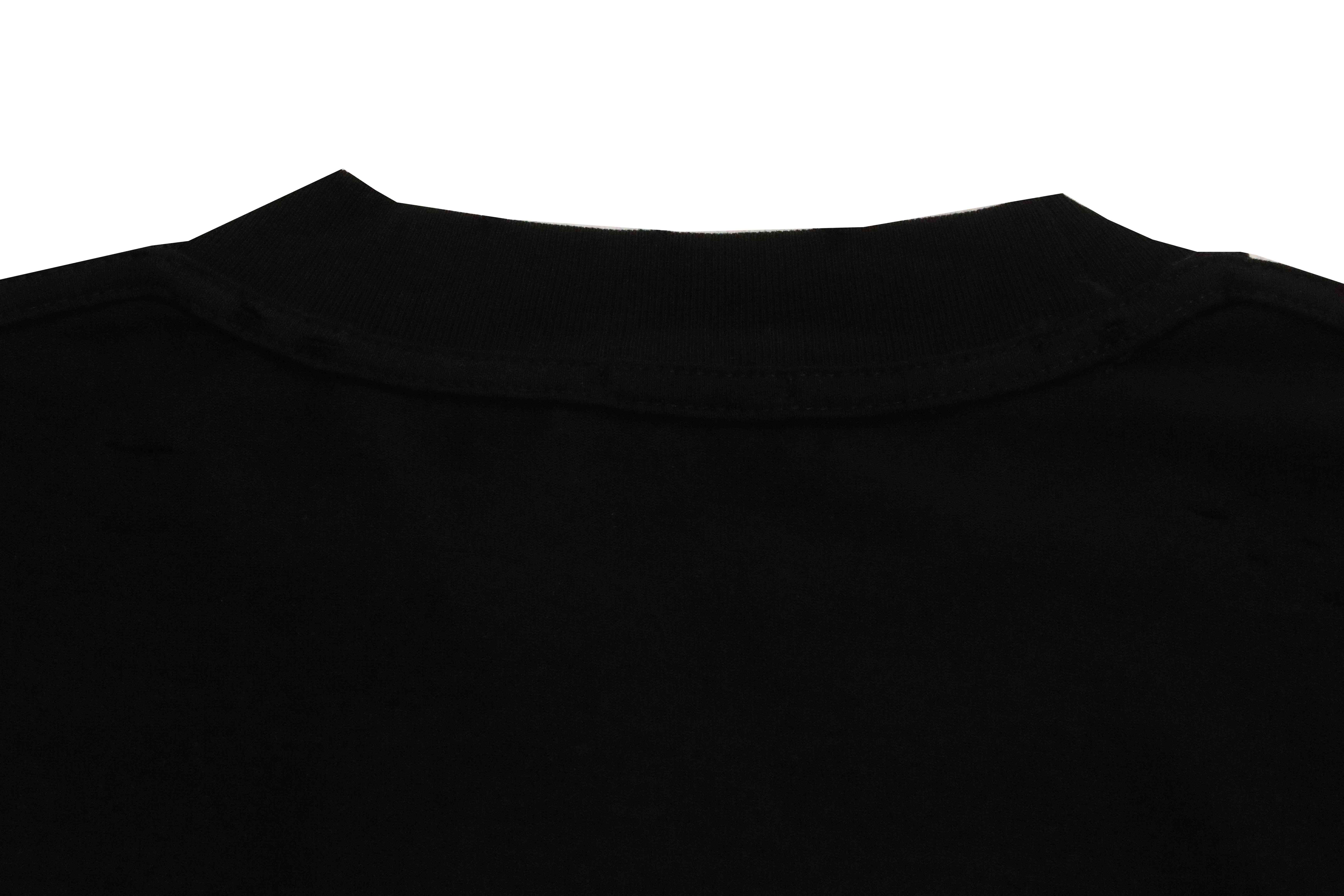 Balenciaga Reverse Stitching Oversized Short Sleeves Black