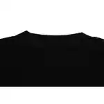 Balenciaga Reverse Stitching Oversized Short Sleeves Black