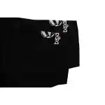 Balenciaga Reverse Stitching Oversized Short Sleeves Black
