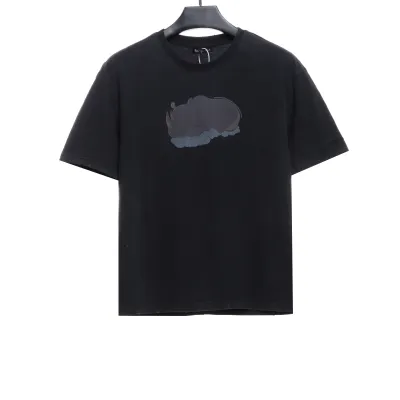 Balenciaga Rhino Print Distressed Short Sleeves 01