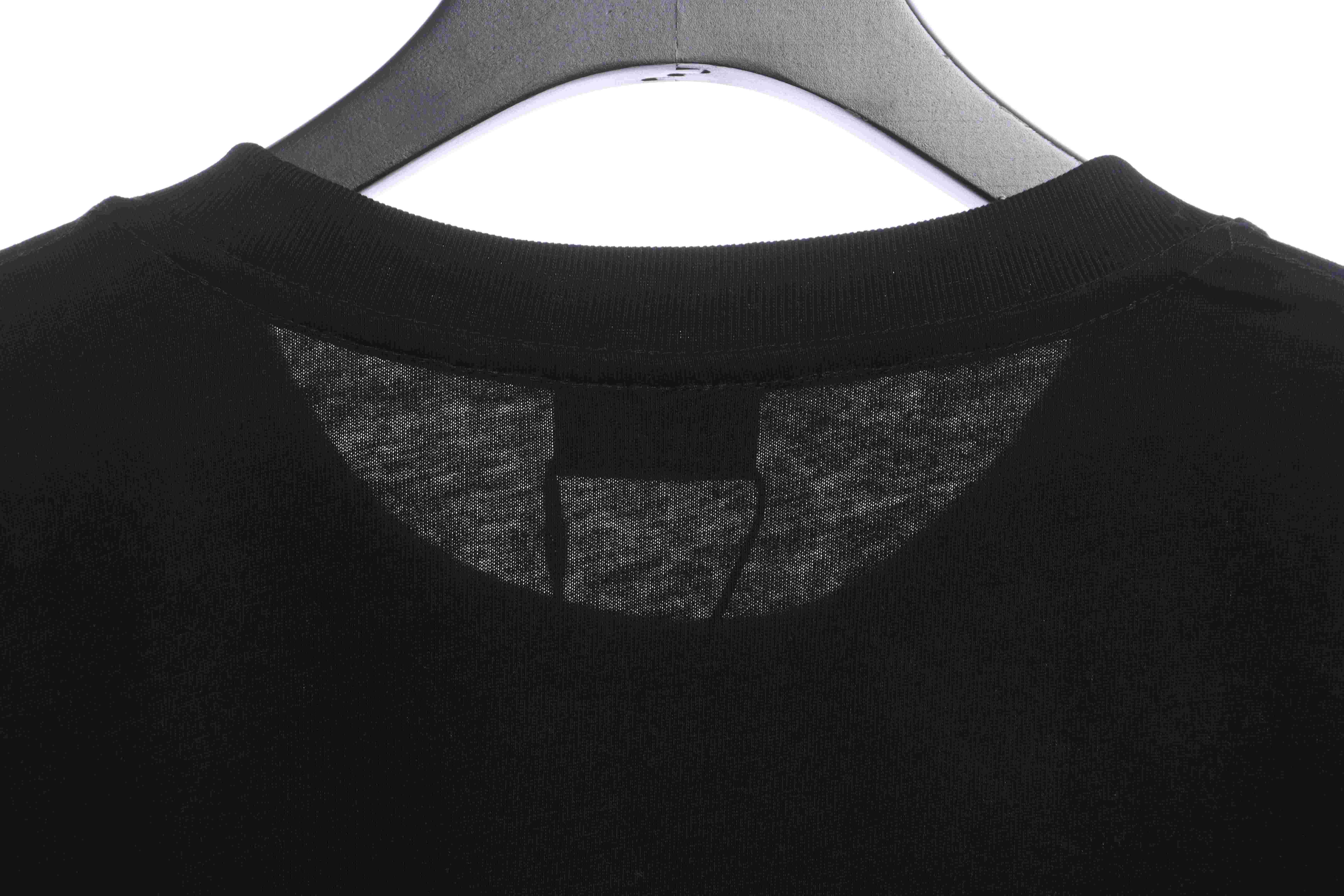 Balenciaga Shoes Letter Short Sleeves Black