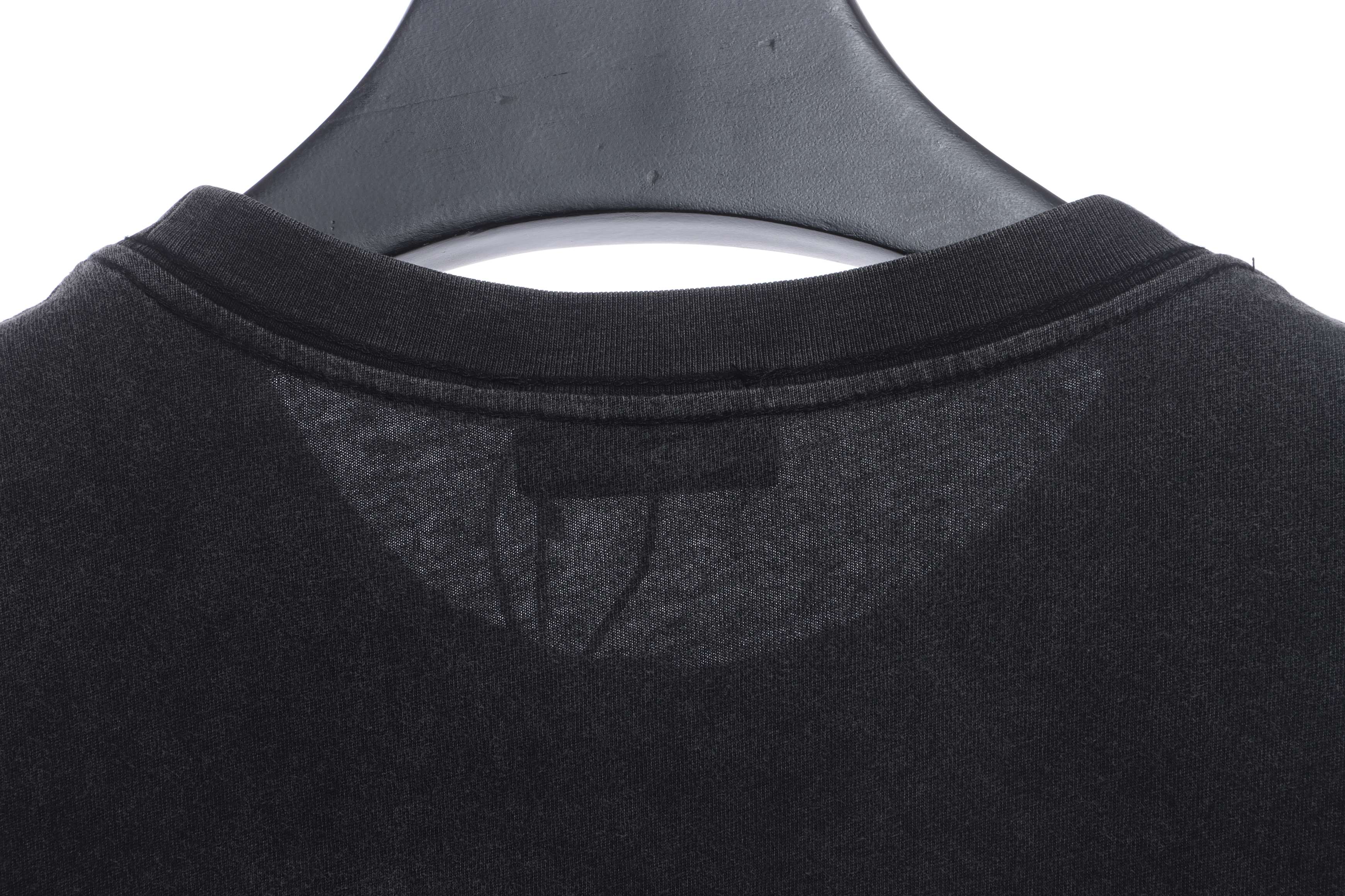 Balenciaga Short Sleeves With Double Hook Logo Embroidery On Chest