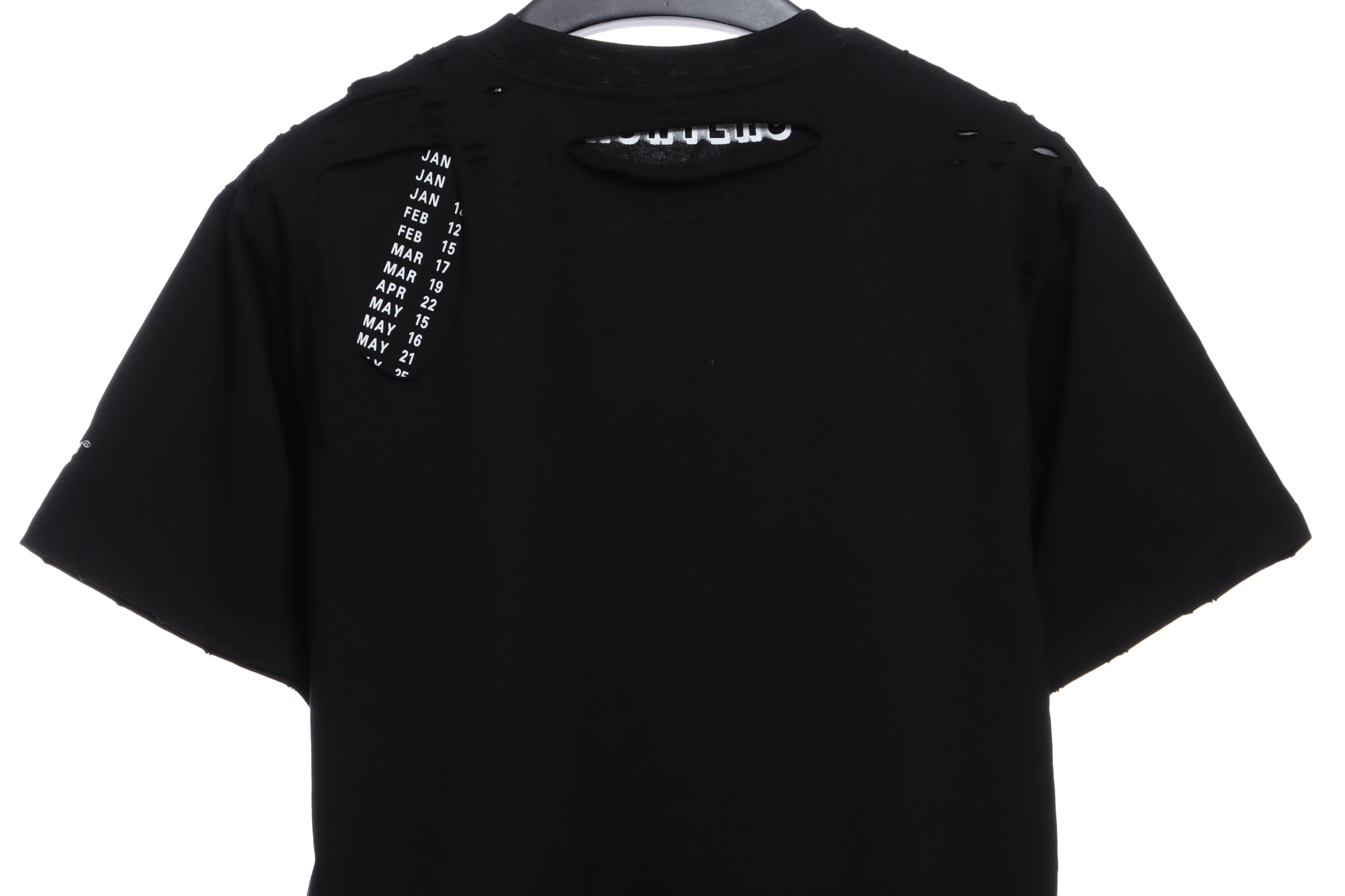 Balenciaga Sleeves M Logo Embroidered Short Sleeves