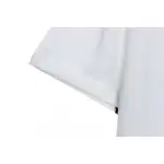 Balenciaga Three-Striped Embroidered Short-Sleeved White