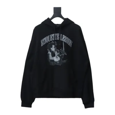 GRAILZ 23FW Edward Scissorhands Hoodie Black 01