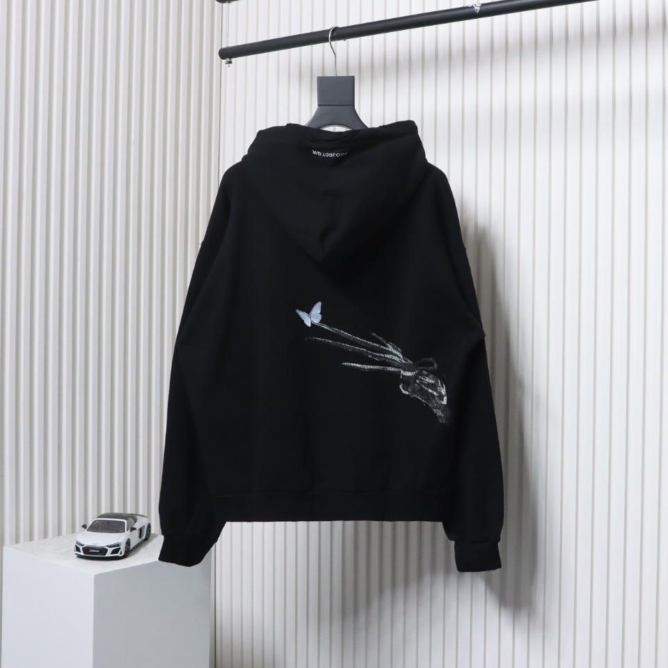 GRAILZ 23FW Edward Scissorhands Hoodie Black