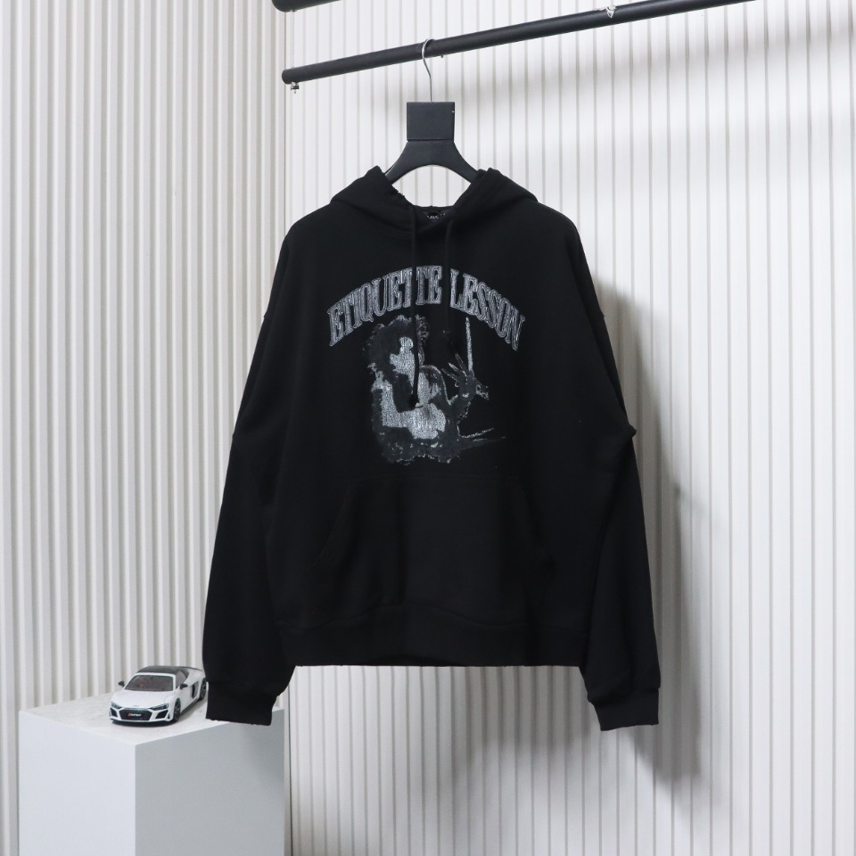 GRAILZ 23FW Edward Scissorhands Hoodie Black