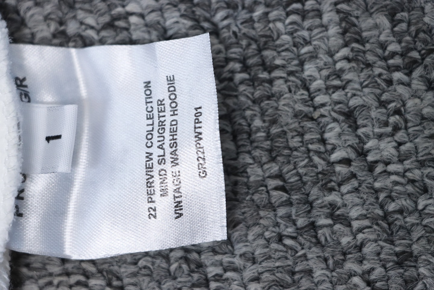 GRAILZ 23FW Edward Scissorhands Hoodie White