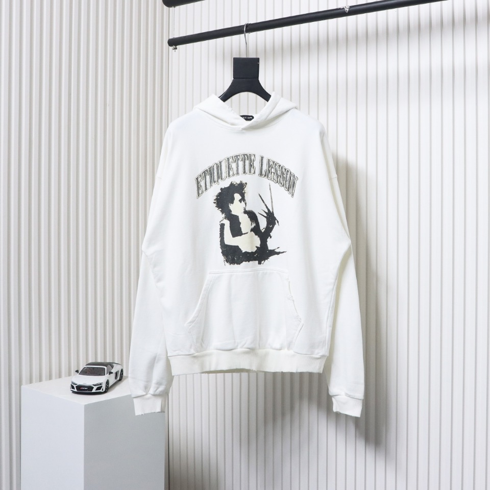 GRAILZ 23FW Edward Scissorhands Hoodie White