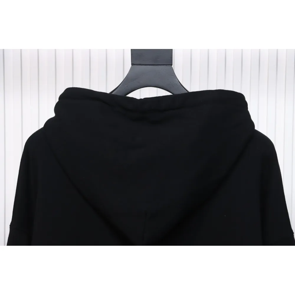 GRAILZ 23FW Ghost Hand Print Hoodie Black