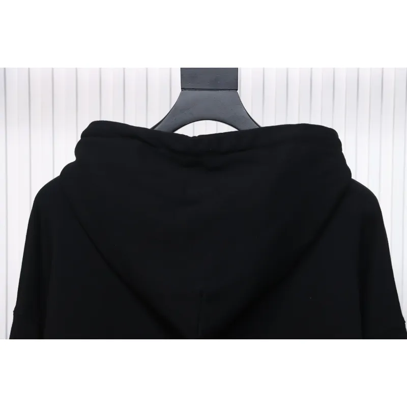 GRAILZ 23FW Ghost Hand Print Hoodie Black