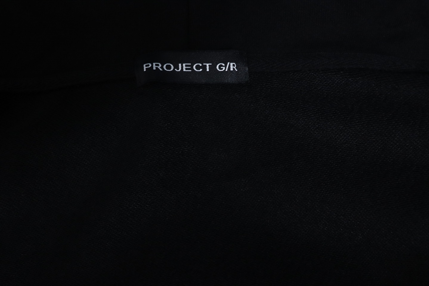 GRAILZ 23FW Ghost Hand Print Hoodie Black