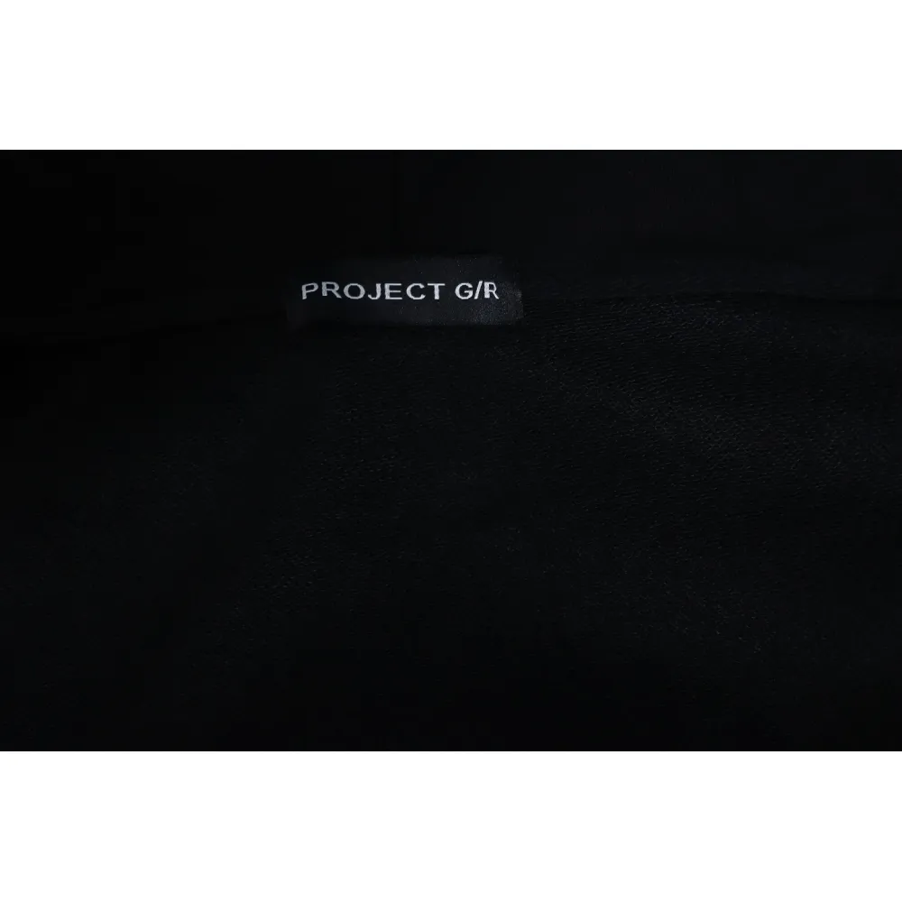 GRAILZ 23FW Ghost Hand Print Hoodie Black