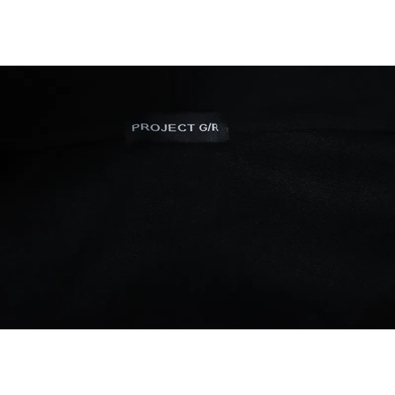 GRAILZ 23FW Ghost Hand Print Hoodie Black