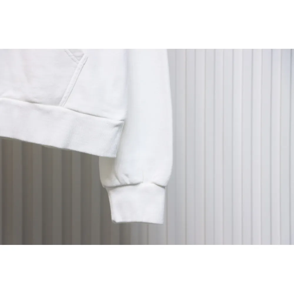 GRAILZ 23FW Ghost Hand Print Hoodie White