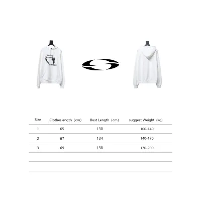 GRAILZ 23FW Ghost Hand Print Hoodie White 02