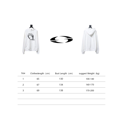 GRAILZ 23FW Ghost Hand Print Hoodie White 02
