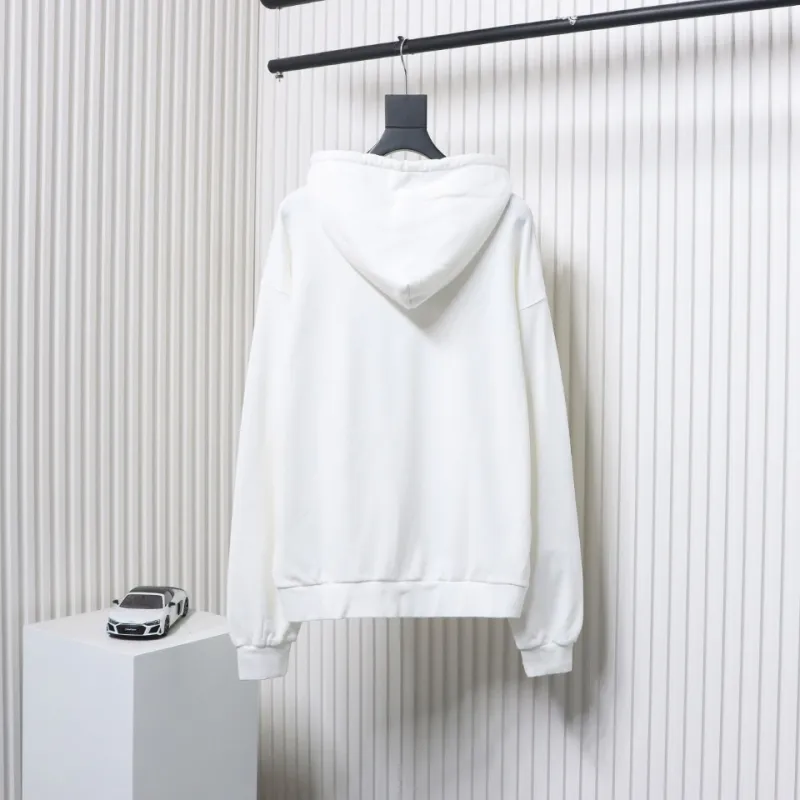 GRAILZ 23FW Ghost Hand Print Hoodie White
