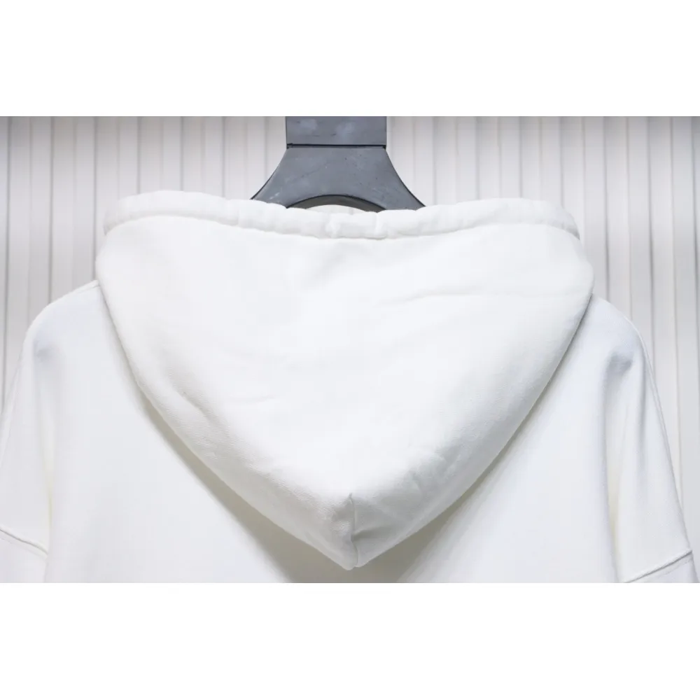 GRAILZ 23FW Ghost Hand Print Hoodie White