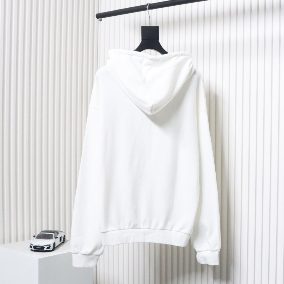 GRAILZ 23FW Lightning Letter Hoodie White