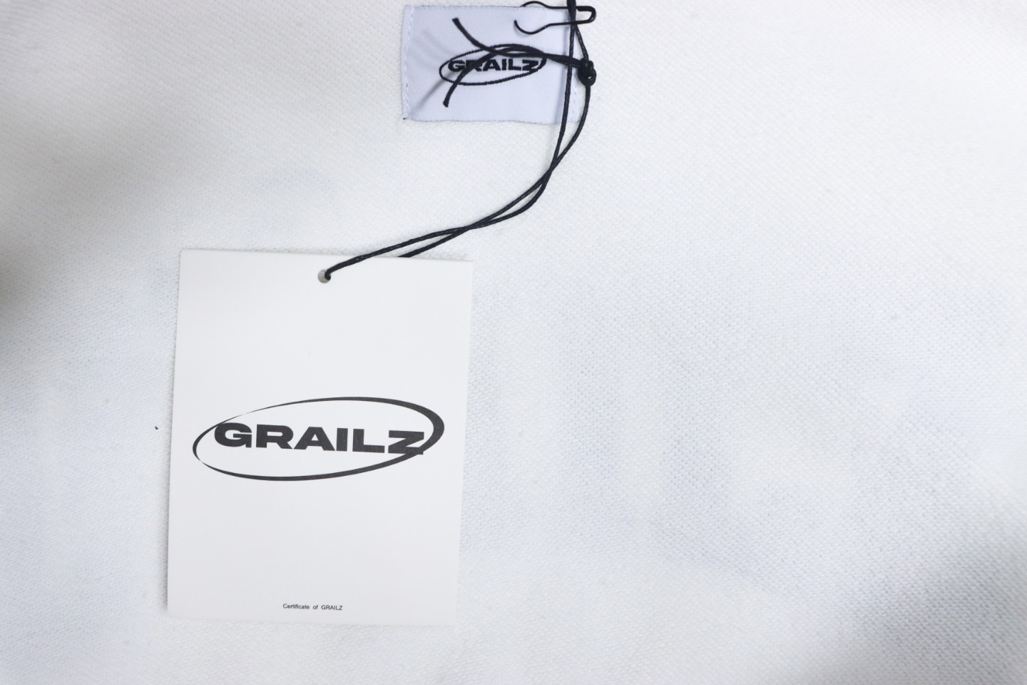 GRAILZ 23FW Lightning Letter Hoodie White