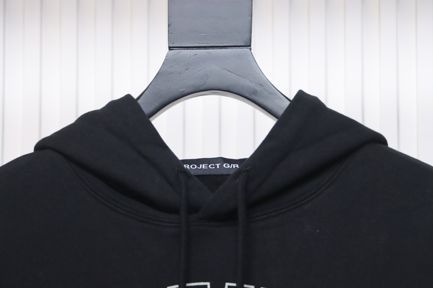 GRAILZ 23FW Lightning Letter Hoodie Black