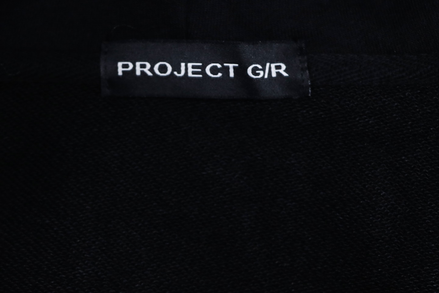 GRAILZ 23FW Lightning Letter Hoodie Black