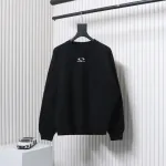 GRAILZ 23FW Masked Printed Crew Neck Hoodie Black