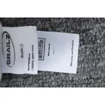 GRAILZ 23FW Masked Printed Crew Neck Hoodie White