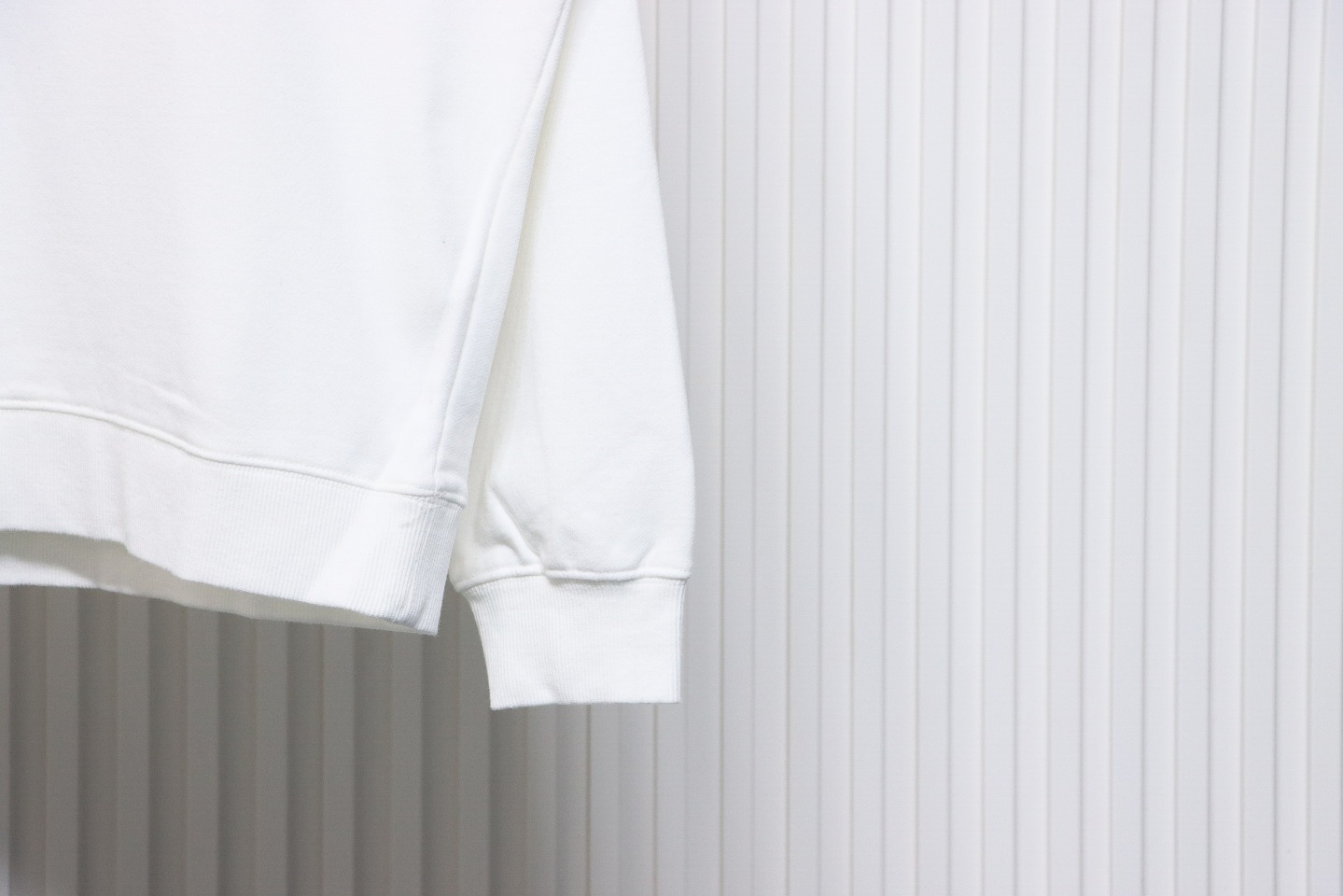 GRAILZ 23FW Masked Printed Crew Neck Hoodie White