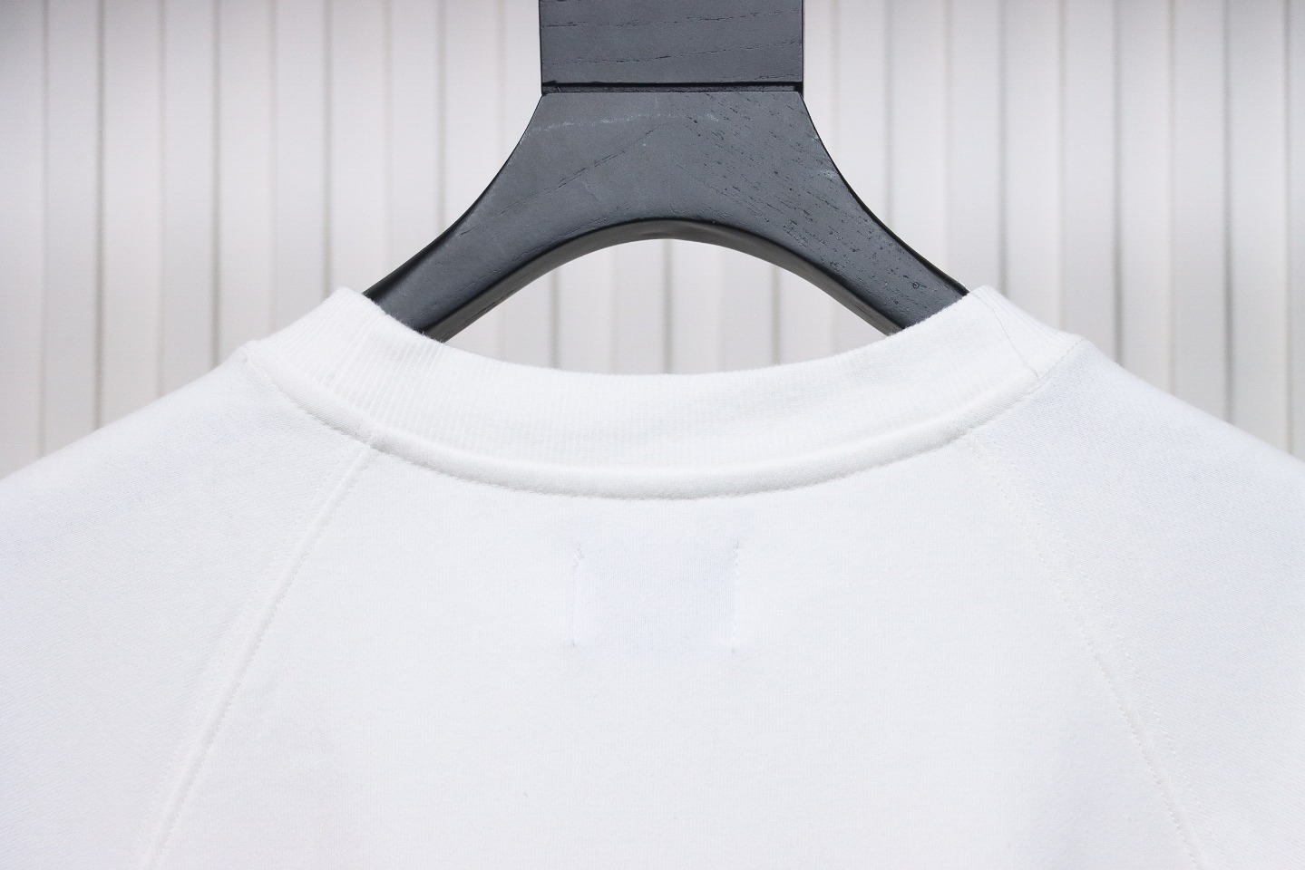 GRAILZ 23FW Masked Printed Crew Neck Hoodie White