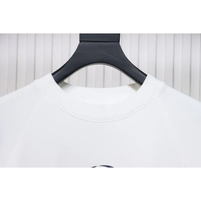 GRAILZ 23FW Masked Printed Crew Neck Hoodie White