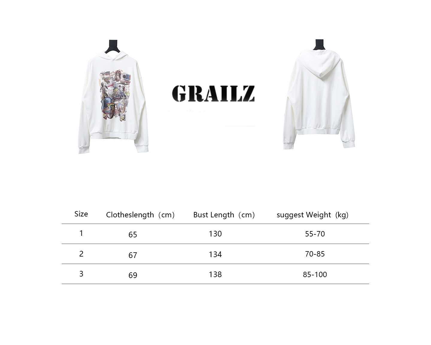 GRAILZ 23FW Poster Print Hoodie