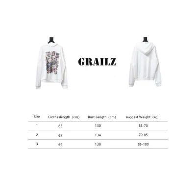 GRAILZ 23FW Poster Print Hoodie 02