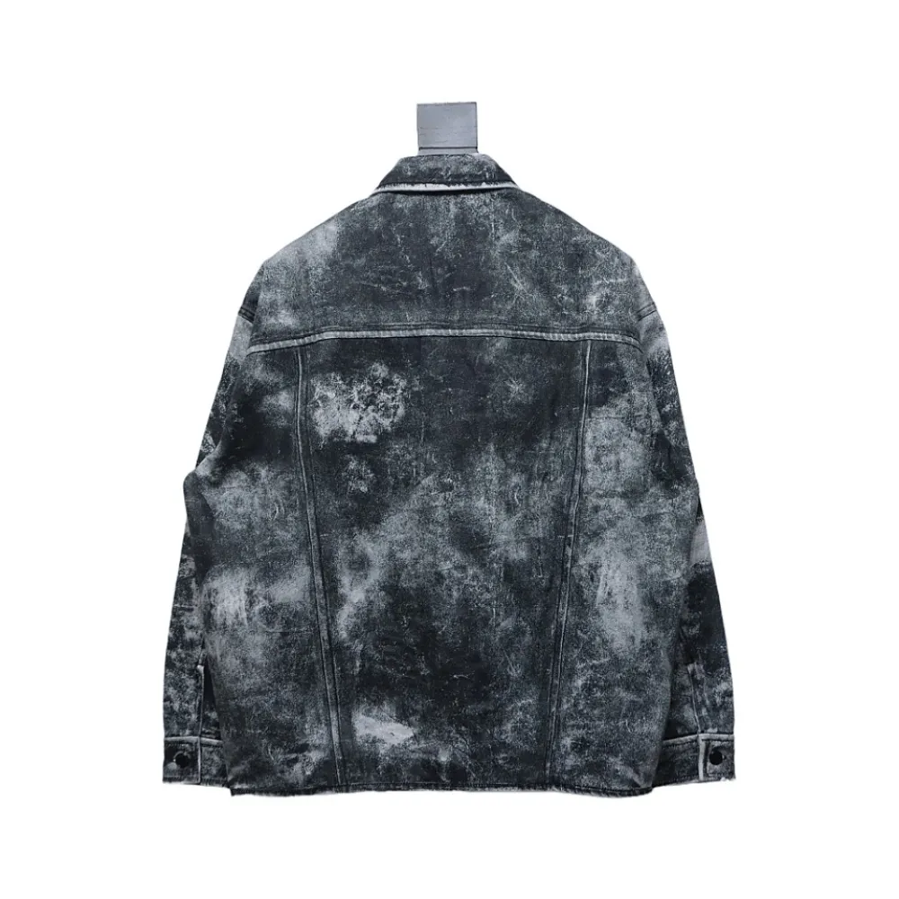 Alexander Wang 24Fw Distressed Printed Jacket