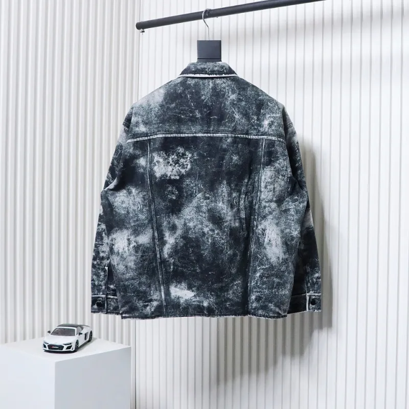 Alexander Wang 24Fw Distressed Printed Jacket