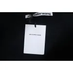 Alexander Wang Minimalist Logo Crewneck Sweatshirt Black