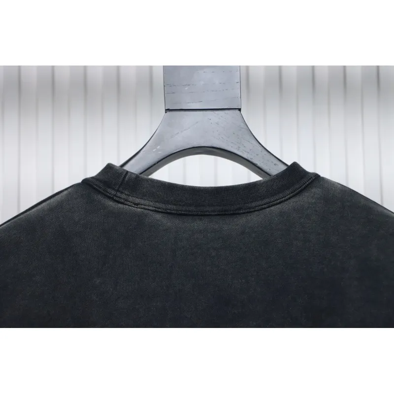 Alexander Wang Minimalist Logo Crewneck Sweatshirt Black