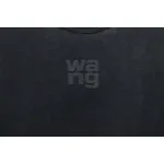 Alexander Wang Minimalist Logo Crewneck Sweatshirt Black