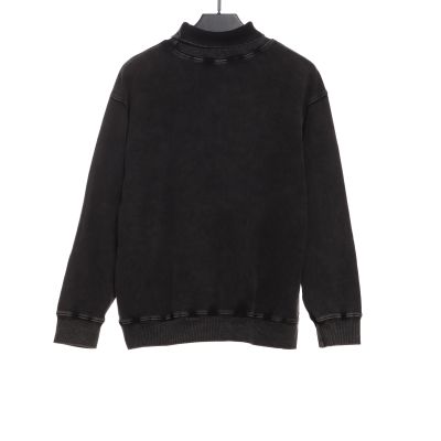 Alexander Wang Washed Distressed Lettering Sweatshirt 02