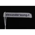 Alexander Wang Washed Distressed Lettering Sweatshirt