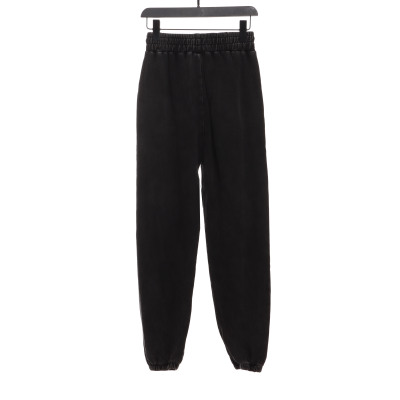 Alexander Wang Washed Distressed Lettering Trousers 02