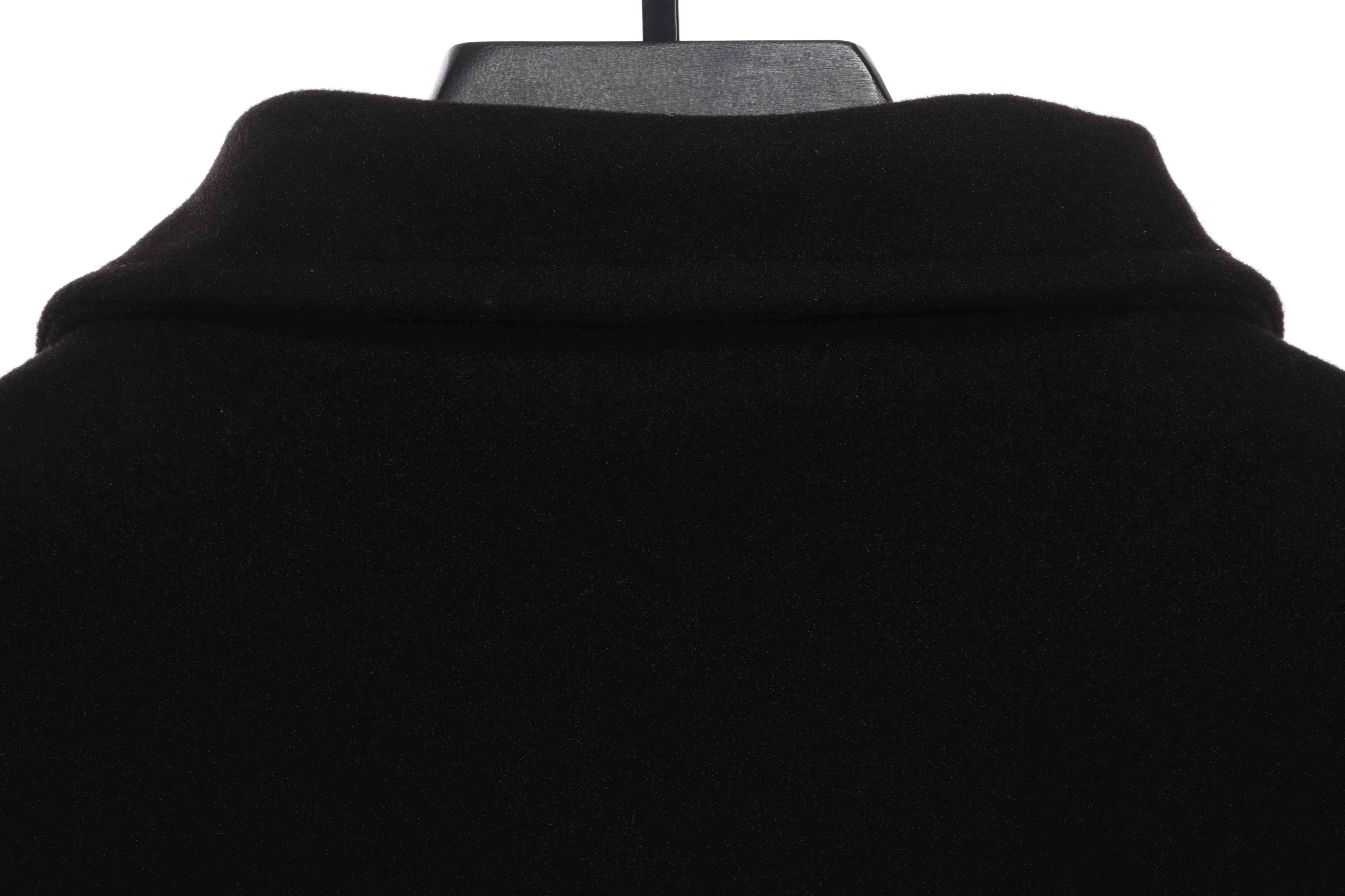 AMI Paris Bone Wool Colorblock Sleeve Baseball Jacket