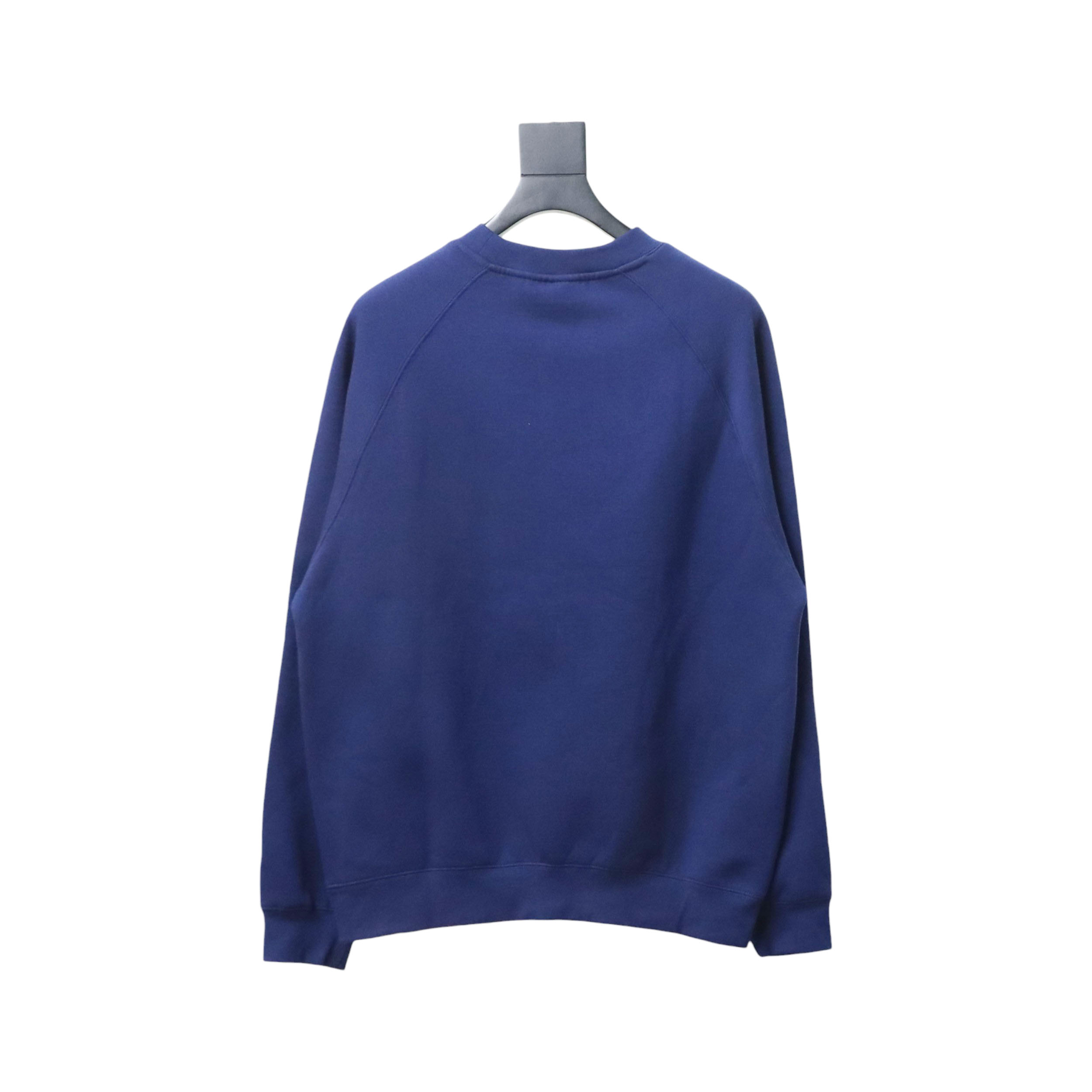 DREW HOUSE 24FW Dice Smiley Face Crewneck Hoodie Dark Blue