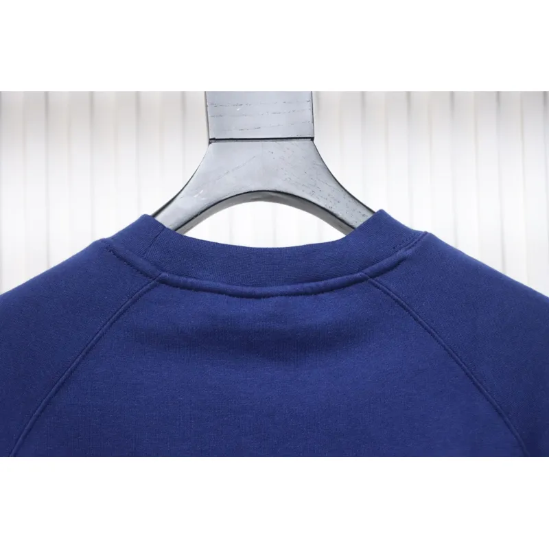 DREW HOUSE 24FW Dice Smiley Face Crewneck Hoodie Dark Blue