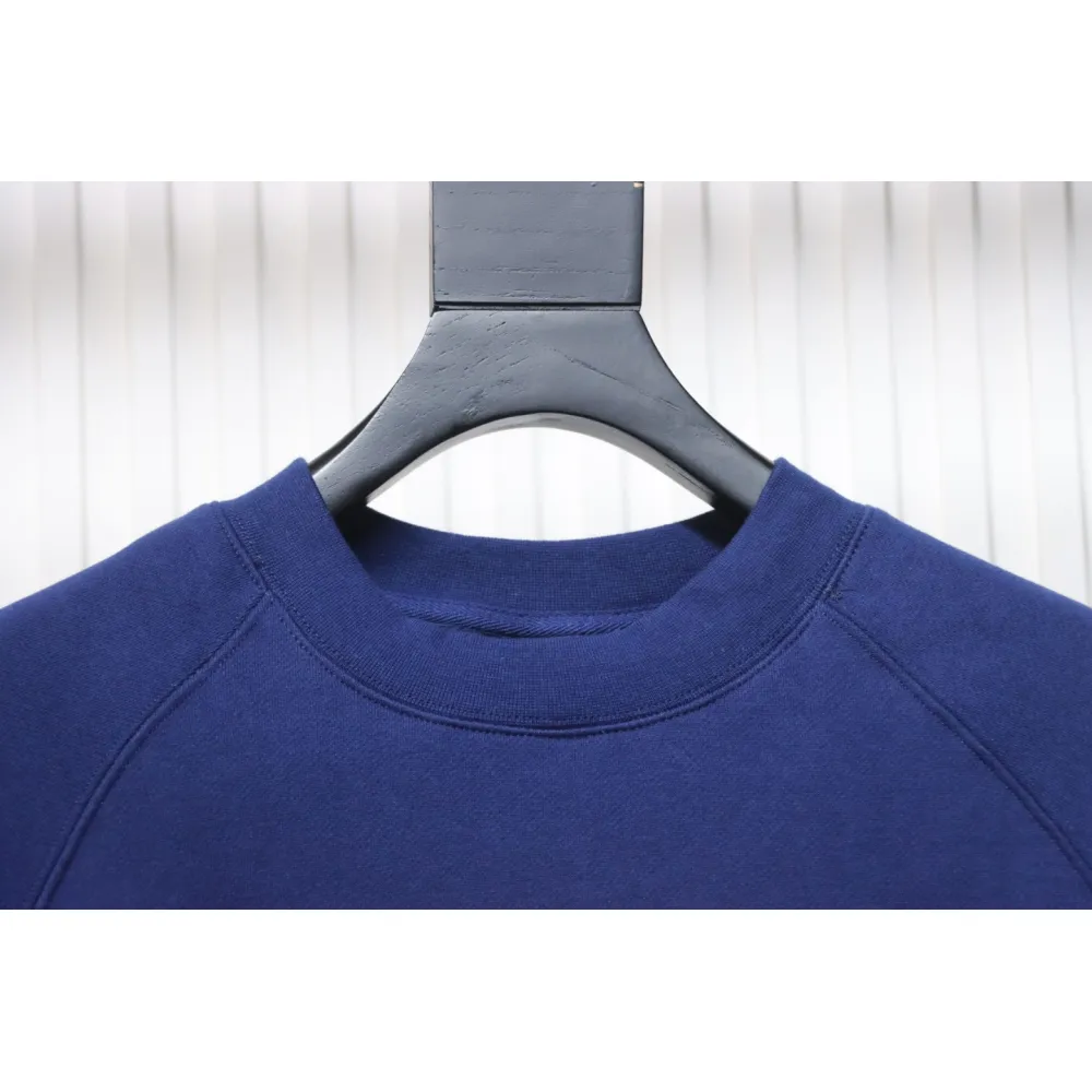 DREW HOUSE 24FW Dice Smiley Face Crewneck Hoodie Dark Blue