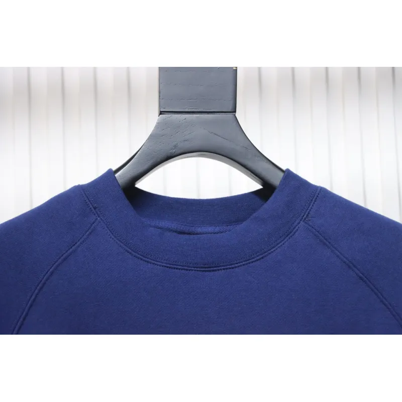 DREW HOUSE 24FW Dice Smiley Face Crewneck Hoodie Dark Blue